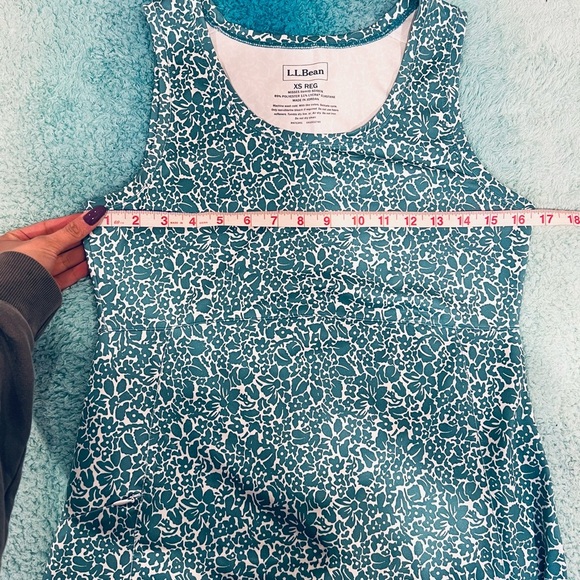 🔥L.L. Bean Women's Blue Patterned Dress🔥 - Picture 4 of 5